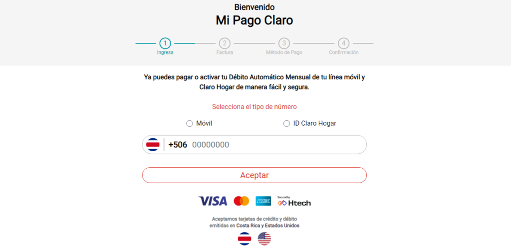 Cómo pagar mi factura de Claro en Costa Rica