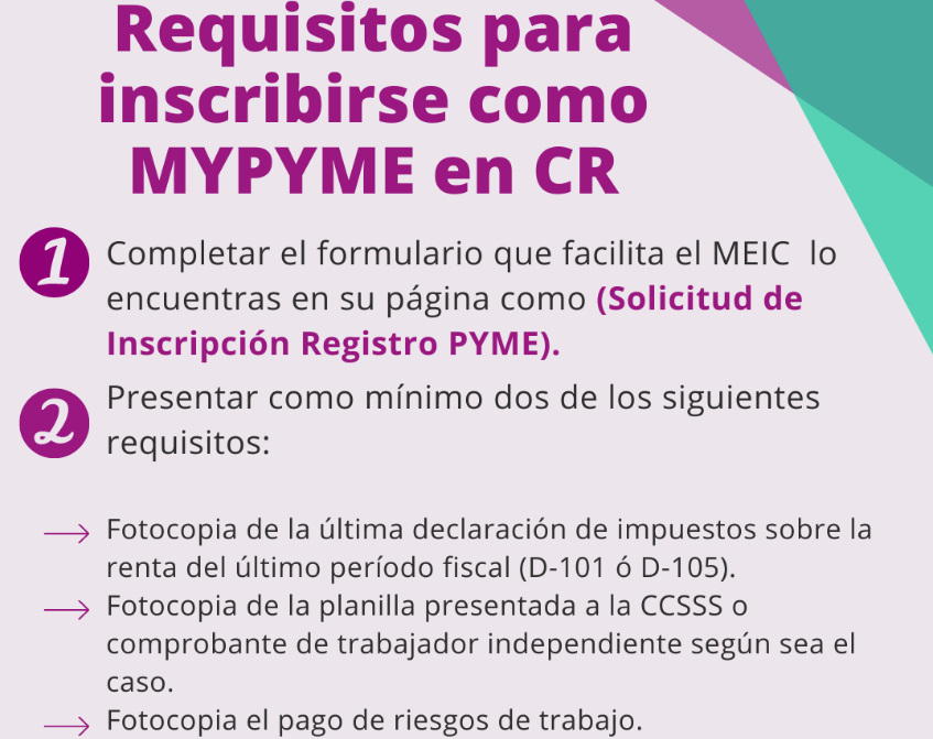 Requisitos para ser PYMES en Costa Rica